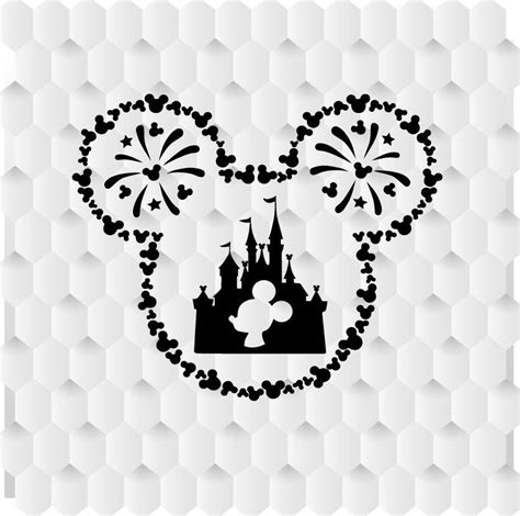Free 79 Disney Castle With Mickey Head Svg SVG PNG EPS DXF File