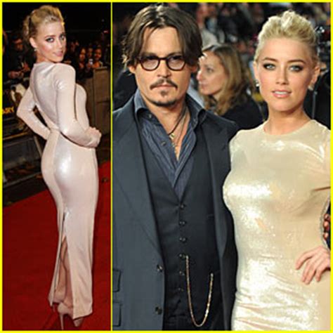 Johnny Depp Amber Heard Rum Diary Premiere In London Amber Heard Johnny Depp Just