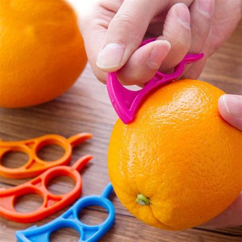 Plastic Orange Peeler Easy To Use Random Color From Apollo Box