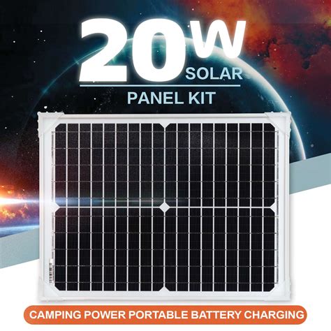 Maxray 20w 12v Solar Panel Mini Kit Outbax