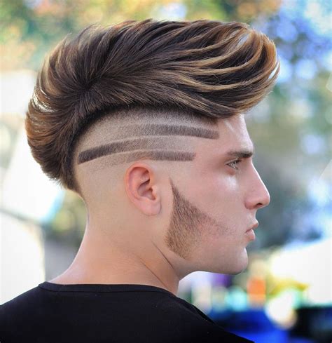Vous avez ensuite droit à une coupe de cheveux chez le coiffeur. 60 Most Creative Haircut Designs with Lines | Stylish ...