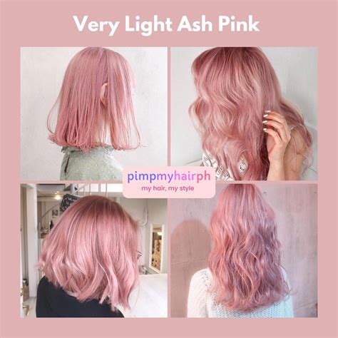 Bremod Ash Set Very Light Ash Pink Hair Color With Freebie Shopee Philippines