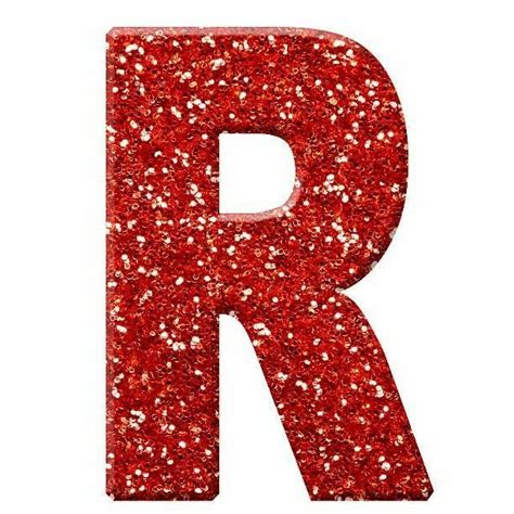 R ღ Glitter Letters Letter R Ampersand Alphabet Hello Kitty