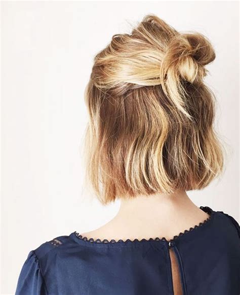15 Hairstyle Ideas To Inspire Your Half Buns Pretty Designs