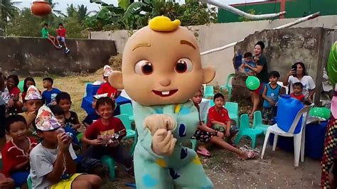 Mathew 1st Birthday 🎁 With Jj Mascot Ng Cocomelon 🍉 And 🤡 Clown Youtube