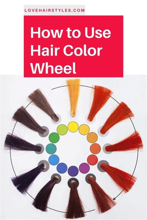 Hair Color Wheel Chart Picture My Xxx Hot Girl