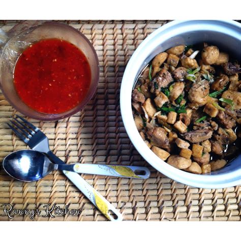 Cara membuat sambal kecap pedas maknyus!!! Resep Tahu Bakso Ayam Saus Kecap | Hujanpelangi Blog