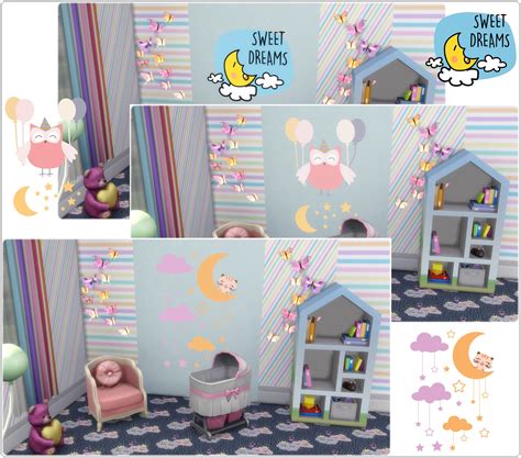 Sims 4 Ccs The Best Wall Deco Baby By Annett85