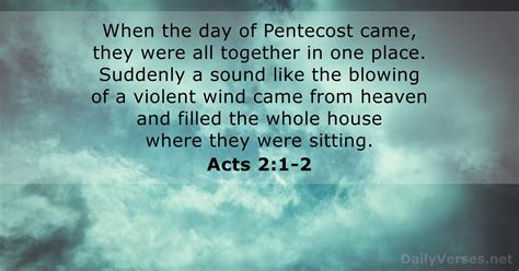 Pentecost Sunday 2022 Readings