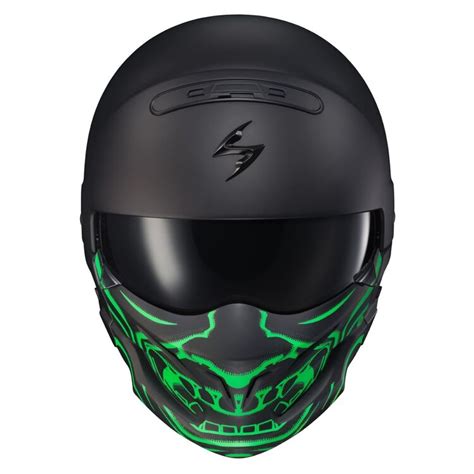 Scorpion Exo Covert Samurai Glow In The Dark Face Mask Cycle Gear