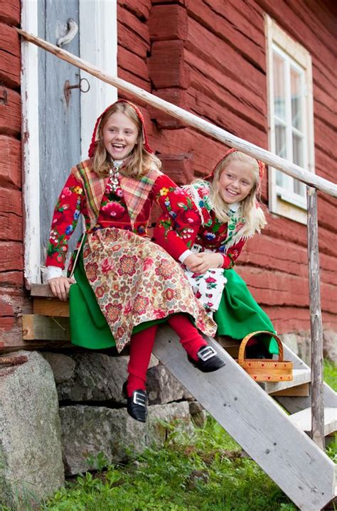 Folk Costumes Folklore Fashion Folk Clothing Scandinavian Costume Traditional Outfits