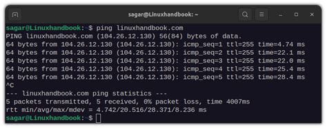 How To Ping An Ipv Address In Linux Command Line