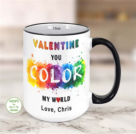 Personalizsed Valentine Mug Custom Valentine Mug | Etsy in 2021