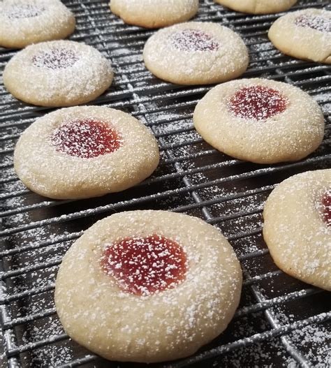 Thumbprint Cookies With Strawberry Jam Amanda Cooks Styles