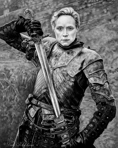 Brienne Of Tarth By Slightlymadart On Deviantart