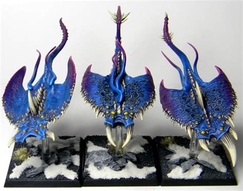 Chaos Daemons Screamers Tzeentch Fantasy Figurine Warhammer