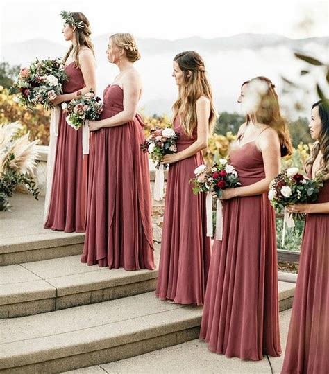 7 Gorgeous Bridesmaid Dress Colours For Autumn Wedding