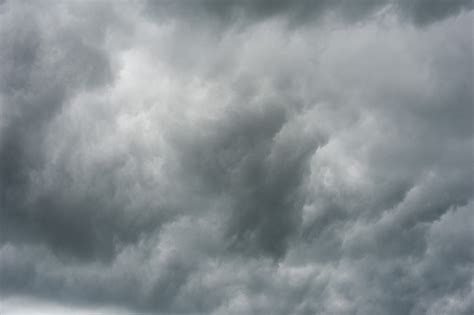 Image Of Stormy Sky With Ominous Grey Clouds Freebie
