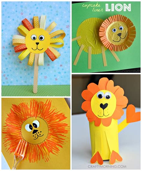 15 Lion Crafts Ideas For Kids To Make Kids Art And Craft
