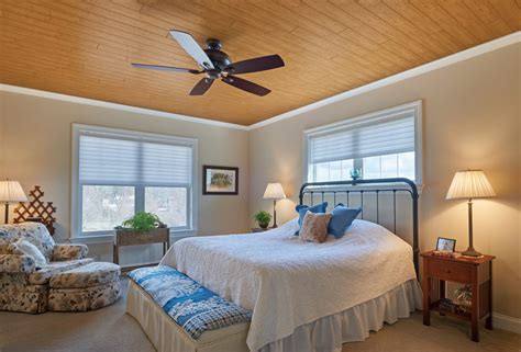 Finished look of the ceiling, with hidden panels in place. Bedroom Ceiling Ideas | Ceilings | Armstrong Residential