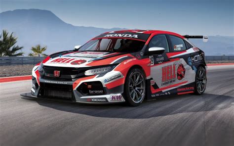 Livery Revealed For Kcmg Wtcr Honda Civic Type R Tcrs Honda Racing Wtcr