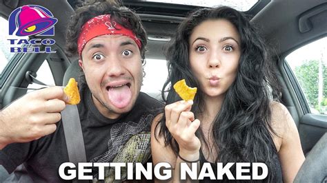 Getting Naked At Taco Bell Taste Test Youtube