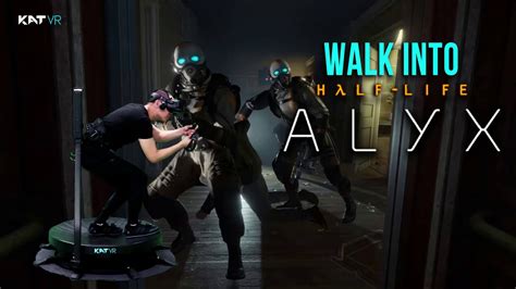 Walk Into Half Life Alyx On Kat Walk C First Personal Vr Treadmill Youtube