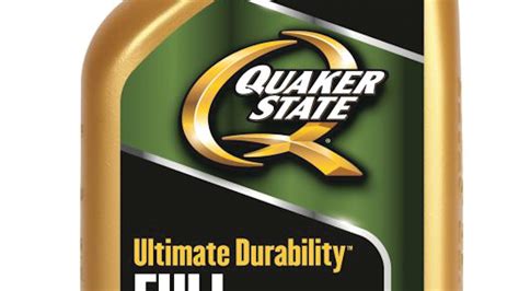 Ultimate Durability Full Synthetic Motor Oil From Pennzoil Quaker