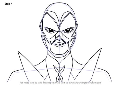 Learn How to Draw Hawk Moth from Miraculous Ladybug (Miraculous Ladybug