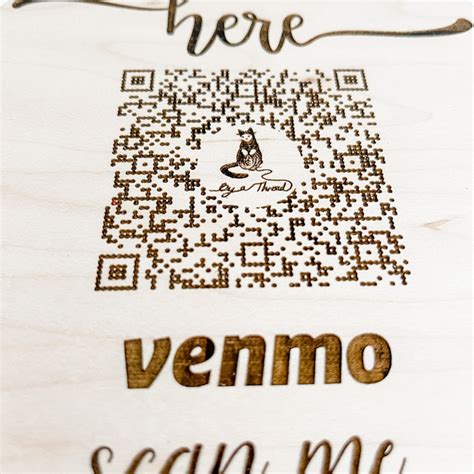 Custom Qr Code Sign Payment Sign For Craft Fair Or Vendor Etsy Canada