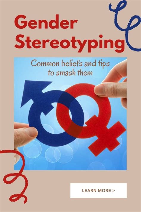 Gender Stereotyping Common Beliefs And Tips To Smash Them