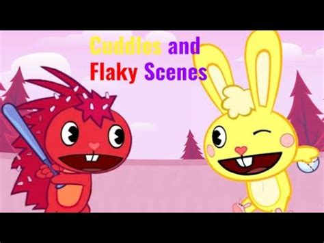 Happy Tree Friends Cuddles And Flaky Scenes YouTube