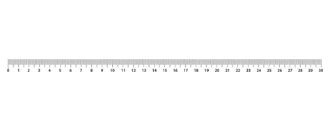 Premium Vector Metric Rulers Size Indicator Units Ruler 30 Cm