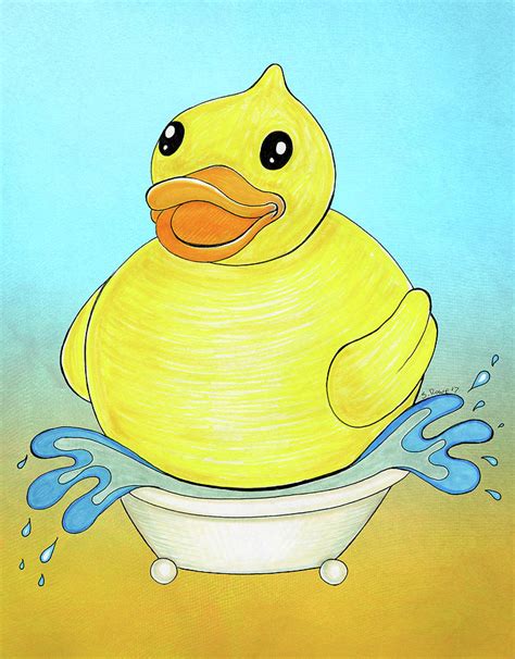 Rubber Duck Drawing At Explore Collection Of