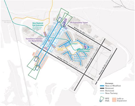 Planned New Runway At New York S JFK Airport X R MapPorn