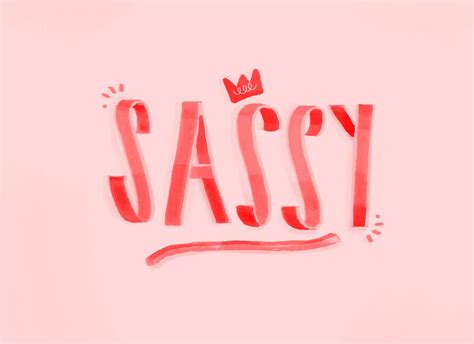 Sassy♥ Girly Graphics Printable Art Prints Lettering Design
