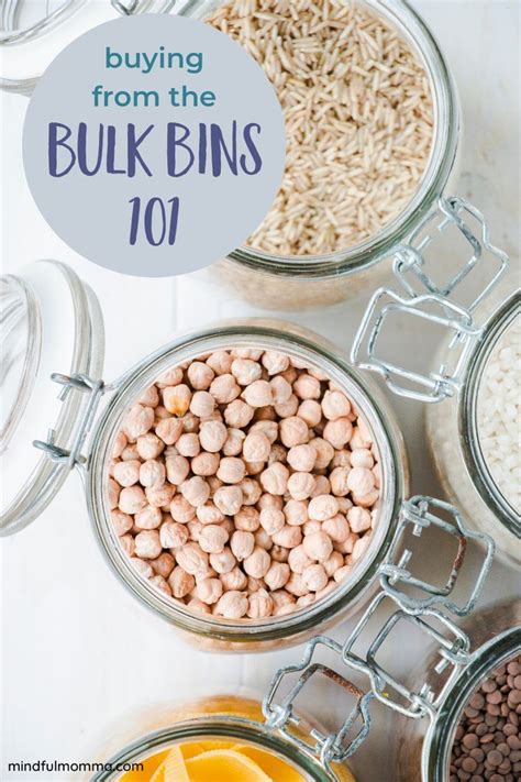 How To Shop From The Bulk Bins Like A Boss Organic Recipes Buy Foods
