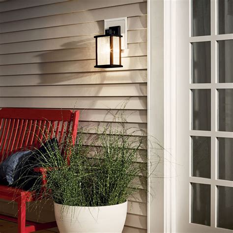 Marimount 1275 1 Light Outdoor Wall Light With Clear