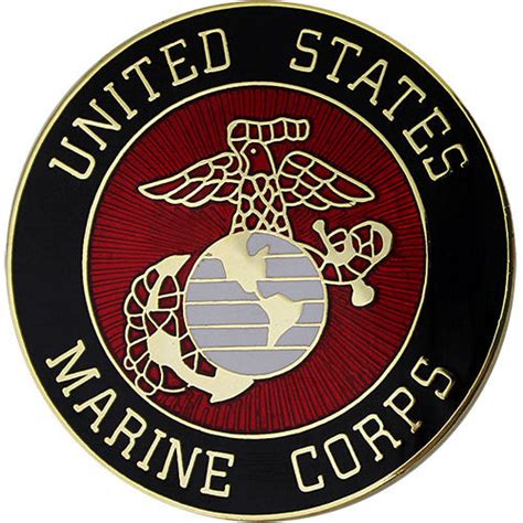 Marine Corps Large Crest 1 12 Lapel Pin Usamm