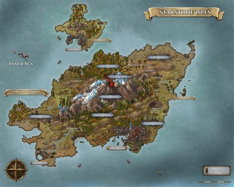 Island Of Kortos Inkarnate Create Fantasy Maps Online
