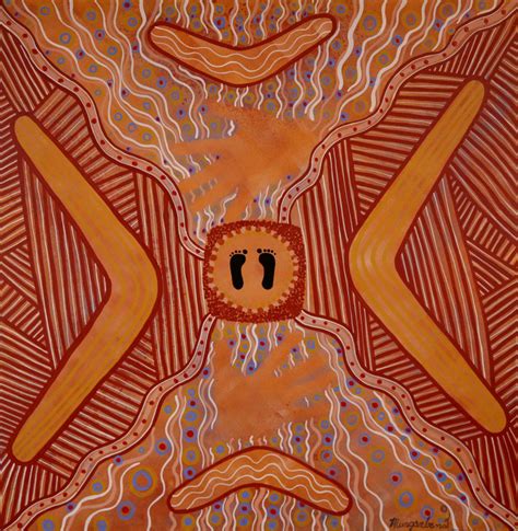 Gone Walkabout Will Return Munganbana Aboriginal Art Gallery