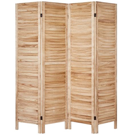 Buy Rose Home Fashion Rhf 4 Panel 56 Ft Tall Wood Room Divider Wood
