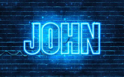 Download Wallpapers John 4k Wallpapers With Names Horizontal Text