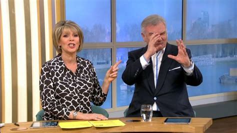 Ruth Langsford And Eamonn Holmes Clash Over Their Son On This Morning