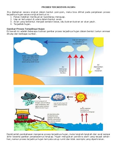Gambar Proses Hujan 7 Proses Terjadinya Awan Jenis Kegunaan Dan