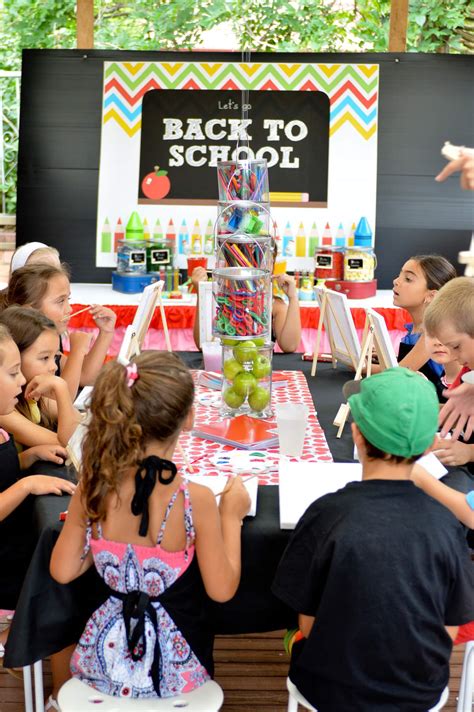 Back To School Party Ideas Photo 7 Of 10 Catch My Party