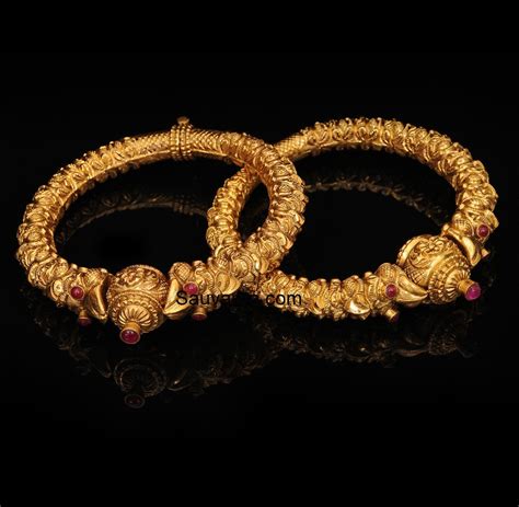 Antique Kadas Gold Jewelry Fashion Gold Bangles Design Bangles