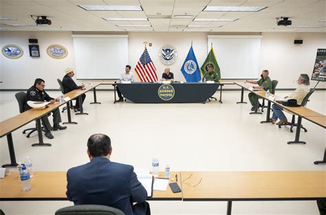 Dhs Secretary Alejandro Mayorkas Meets With Law Enforcement Officials