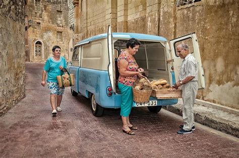 Remember The Bread Van Bank Of Valletta Recreates Everyday Scenes From