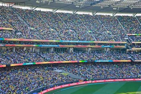Record Setting Mcg Crowd On Hand For World Cup Final